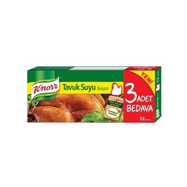 Knorr Tavuk Bulyon 12li Tablet 120 Gr