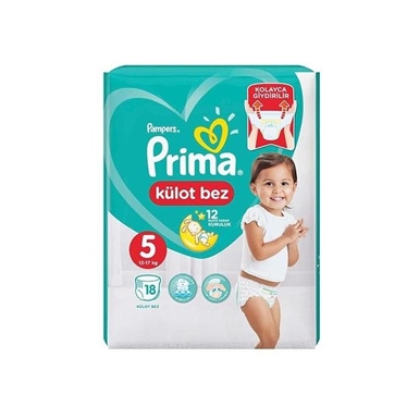 Prima Pants Külot Bez Junior No:5